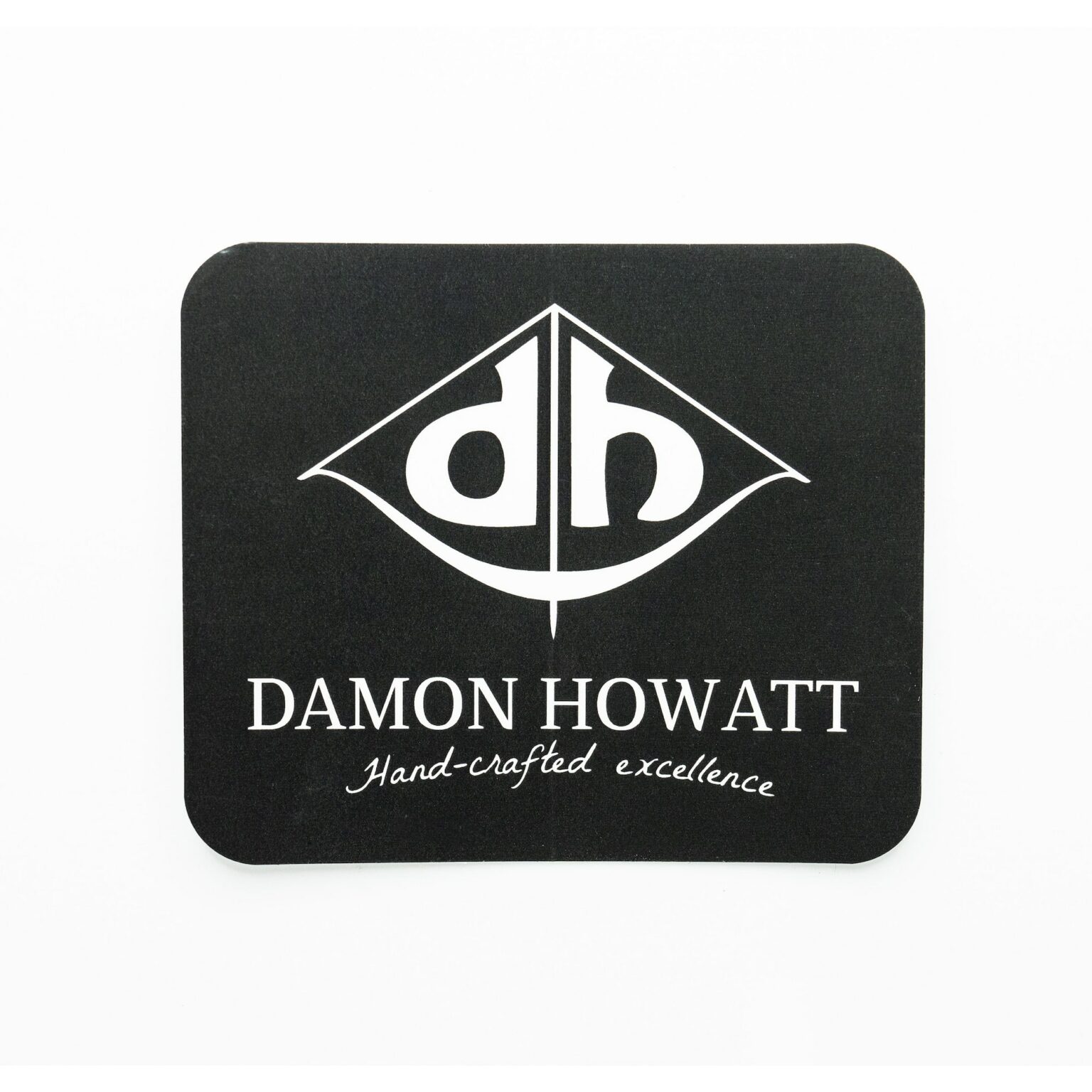 4-Pack Damon Howatt (2.5" x 3" Square & 2.5" x 3.75" DH Logo) Gloss Vinyl Stickers