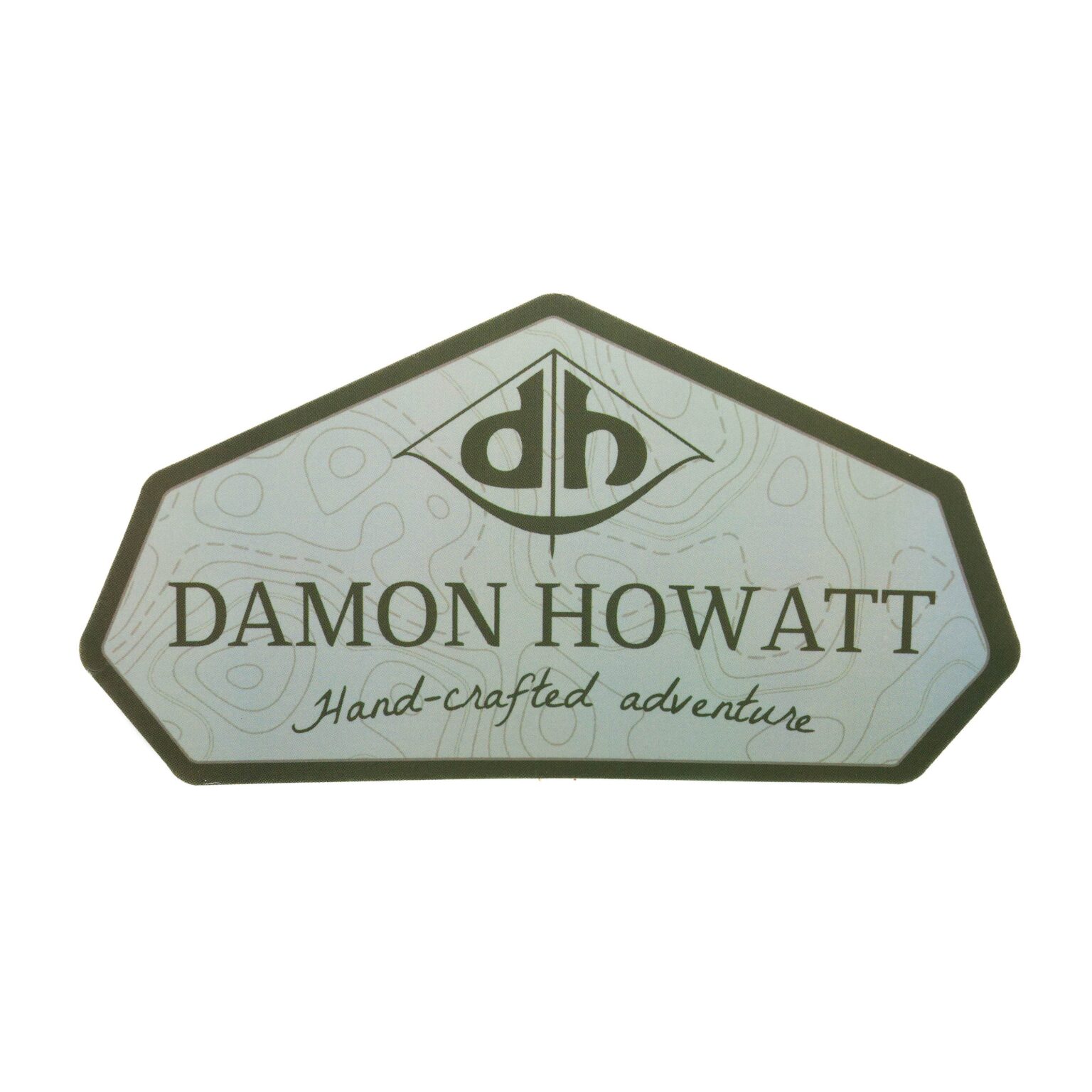 10-Pack Damon Howatt with DH Logo (2.75" x 5.25" Custom 7-Sided) Mega Variety Pack - Gloss Vinyl Stickers