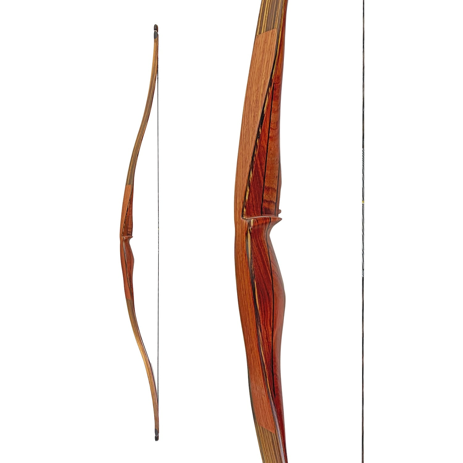 62" Damon Howatt Savannah (Custom Limited-Run Triple-Layer Bubinga Edition) RH 50# (62" AMO) 10/10 BRAND NEW (ONLY 1 IN STOCK — READY TO SHIP)