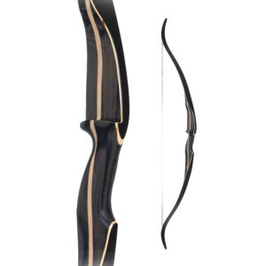 Damon Howatt X-200 60″ LH (Left-Handed) 50# (Black Maple Edition) 10/10 BRAND NEW (ONLY 1 LEFT - READY TO SHIP)